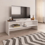 NNEVL TV Cabinet White 120x40x40 cm Engineered Wood