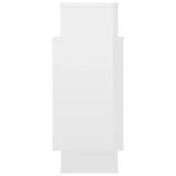 NNEVL Wall Shelves High Gloss White 104x20x58.5 cm Engineered Wood