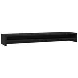 NNEVL Monitor Stand Black 100x24x13 cm Engineered Wood