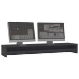 NNEVL Monitor Stand Grey 39.4"x9.4"x5.1" Engineered Wood