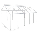 NNEVL Party Tent 10x5 m White