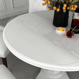 NNEVL Table Protector Transparent Ø 110 cm 2 mm PVC