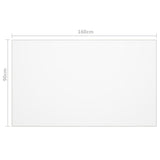 NNEVL Table Protector Transparent 160x90 cm 2 mm PVC
