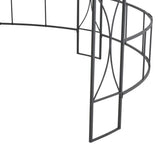 NNEVL Gazebo 300x290 cm White Round
