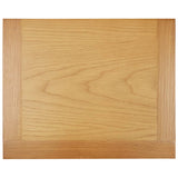 NNEVL Nightstand 36x30x47 cm Solid Oak Wood