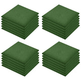 NNEVL Fall Protection Tiles 24 pcs Rubber 50x50x3 cm Green