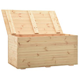 NNEVL Storage Box 120x63x60 cm Solid Wood Pine