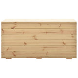 NNEVL Storage Box 120x63x60 cm Solid Wood Pine