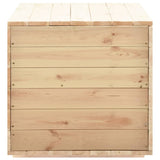 NNEVL Storage Box 120x63x60 cm Solid Wood Pine