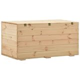 NNEVL Storage Box 120x63x60 cm Solid Wood Pine