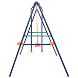 NNEVL Swing Set with 3 Seats Steel