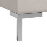 NNEVL 4 Piece Sofa Set Fabric Cream
