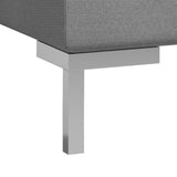 NNEVL 9 Piece Sofa Set Fabric Light Grey
