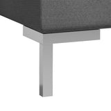 NNEVL 7 Piece Sofa Set Fabric Dark Grey