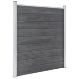 NNEVL Garden Fence WPC 1045x186 cm Grey