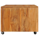 NNEVL Coffee Table 110x60x40 cm Solid Teak Wood