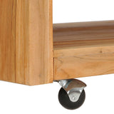NNEVL Coffee Table 110x60x40 cm Solid Teak Wood