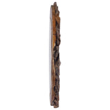 NNEVL Wall Mirror 60 cm Teak Round