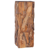 NNEVL Side Table 30x30x80 cm Solid Teak Wood