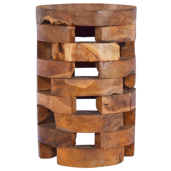 NNEVL Beside Cabinet 30x30x45 cm Solid Teak Wood
