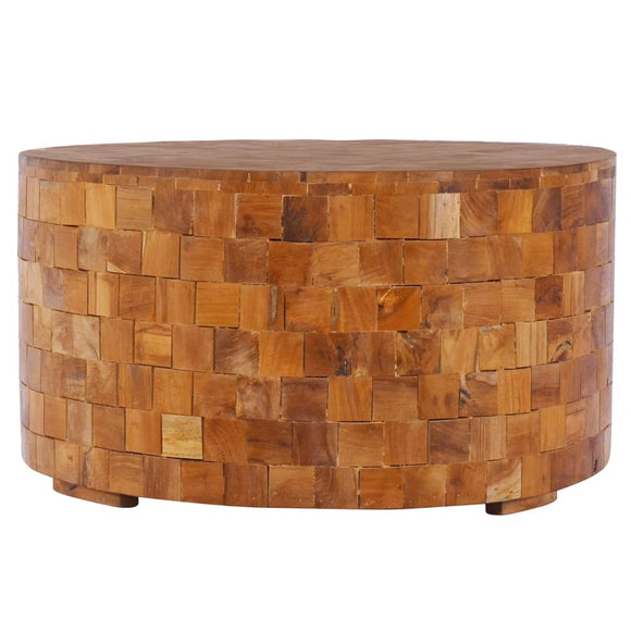 NNEVL Coffee Table 60x60x35 cm Solid Teak Wood