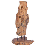 NNEVL Wine Rack for 8 Bottles 40x30x80 cm Solid Teak Wood