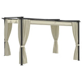 NNEVL Gazebo 4x3 m Cream