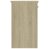 NNEVL Desk Sonoma Oak 90x45x76 cm Chipboard