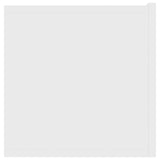 NNEVL TV Cabinet White 80x30x30 cm Engineered Wood