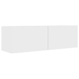 NNEVL TV Cabinet White 100x30x30 cm Engineered Wood