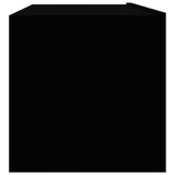 NNEVL TV Cabinet Black 100x30x30 cm Chipboard