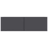 NNEVL TV Cabinet Grey 100x30x30 cm Chipboard