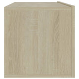 NNEVL TV Cabinet Sonoma Oak 100x30x30 cm Engineered Wood