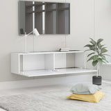 NNEVL TV Cabinet White 120x30x30 cm Engineered Wood