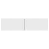 NNEVL TV Cabinet White 120x30x30 cm Engineered Wood