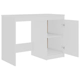 NNEVL Desk White 100x50x76 cm Chipboard