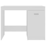 NNEVL Desk White 100x50x76 cm Chipboard