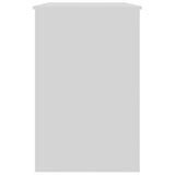 NNEVL Desk White 100x50x76 cm Chipboard