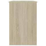 NNEVL Desk Sonoma Oak 100x50x76 cm Chipboard