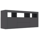 NNEVL TV Cabinet Grey 120x30x50 cm Chipboard