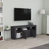 NNEVL TV Cabinet Grey 120x30x50 cm Chipboard