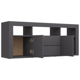 NNEVL TV Cabinet Grey 120x30x50 cm Chipboard
