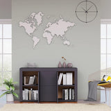 NNEVL Sideboard Grey 120x36x69 cm Chipboard