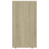 NNEVL Sideboard Sonoma Oak 120x36x69 cm Chipboard