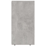 NNEVL Sideboard Concrete Grey 120x36x69 cm Chipboard