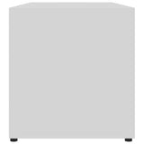 NNEVL TV Cabinet White 80x34x36 cm Chipboard