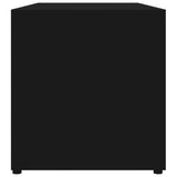 NNEVL TV Cabinet Black 80x34x36 cm Chipboard