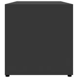 NNEVL TV Cabinet Grey 80x34x36 cm Chipboard