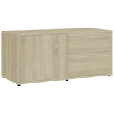 NNEVL TV Cabinet Sonoma Oak 80x34x36 cm Chipboard