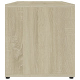 NNEVL TV Cabinet Sonoma Oak 80x34x36 cm Chipboard